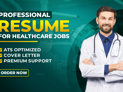 A fully upgraded healthcare resume and cover letter