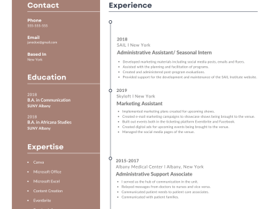 Professional Resume and Cover Letter