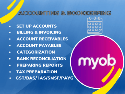 Accounting Bookkeeping & Tax Preparation Myob