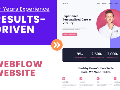 A strategy-focused & responsive Webflow website | Upwork