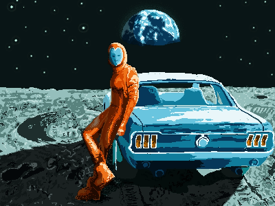 An amazing pixel art
