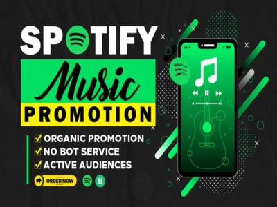 Real and organic Spotify promotion