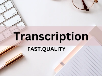A quick and fantastic transcription