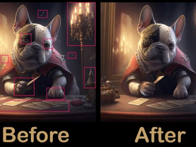 Enhance & Fix Your AI-Generated Art with Professional Touch