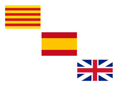 Translations from Catalan or Spanish to English and vice versa