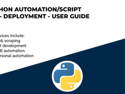 A Python script for automation/integration/API connections | Upwork