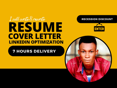 Resume, cover letter, and LinkedIn optimization