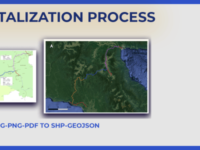 Digitalization map using GIS techniques | Upwork