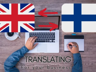 Finnish-English-Finnish translations articles/blog posts/etc.