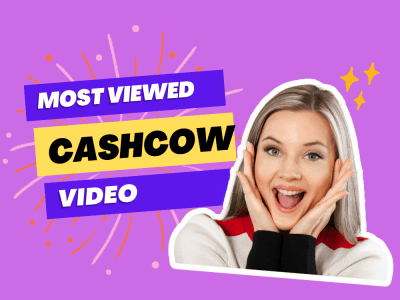 Cashcow youtube Video with Transitions and effects