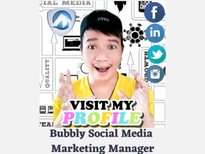 Social media management on all pages you have every week