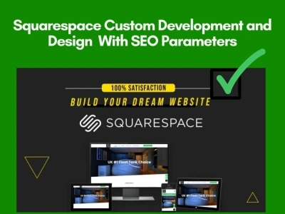 Squarespace custom design and development