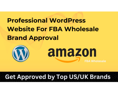 A website for amazon fba wholesale for brand approval