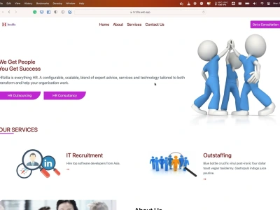 A responsive React Landing Page based on your design #3 | Upwork