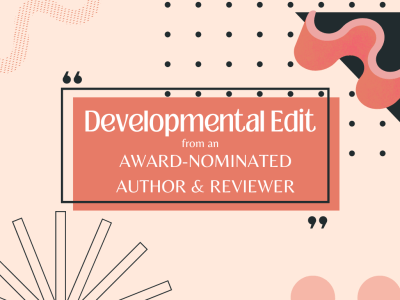 A developmental edit and/or plot review from a pro editor and book reviewer
