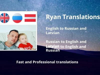 Russian, English, and Latvian translator
