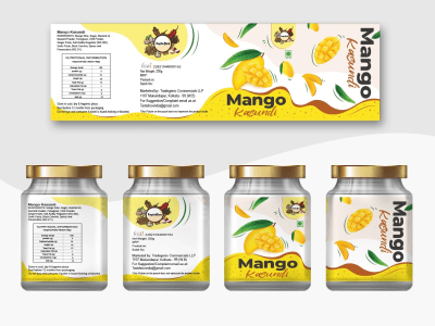 A premium label and packaging design for your product
