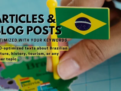 High quality SEO blog posts and articles about Brazil