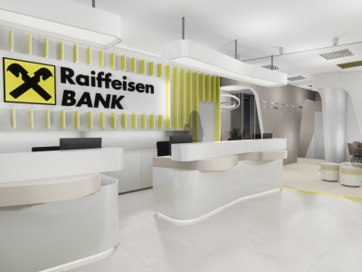 3D rendering for retail / office / bank / hospitality