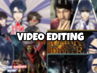 Edited gaming video (Vtuber/Youtuber)