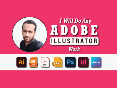 A graphic project with an Adobe Illustrator expert