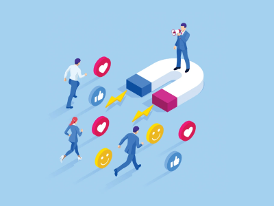 Social media posts that catch attention and influence action
