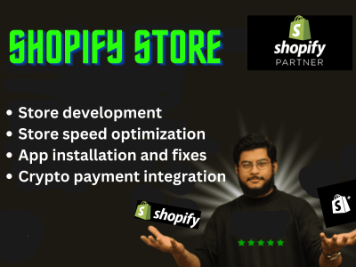 A Shopify store that is optimized for marketing.