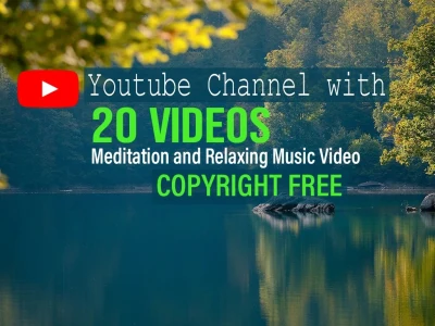 20 full HD meditation relaxing, yoga, sleeping  music video