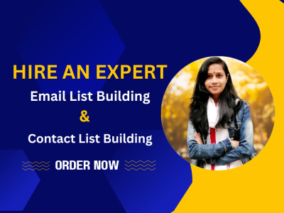 Email Lead list, Email list building & contact list building services