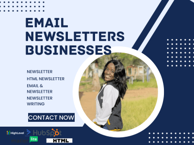 Create engaging email newsletters for businesses