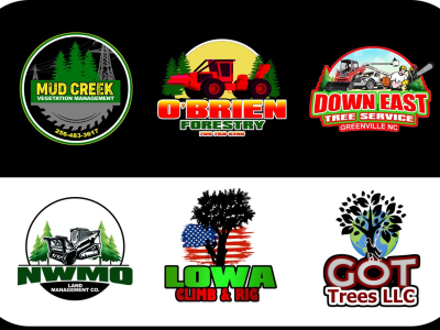 A creative tree, lawn care, landscape and agriculture logo