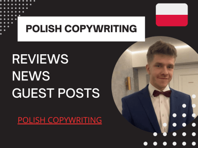 Polish text from PL native copywriter