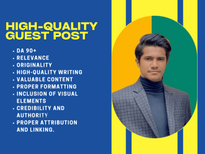 7 high DA guest post high authority dofollow backlink