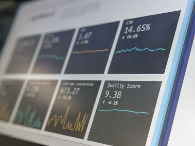 Interactive dashboard with charts