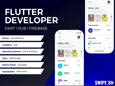 A Flutter App For Cross Platforms | Upwork
