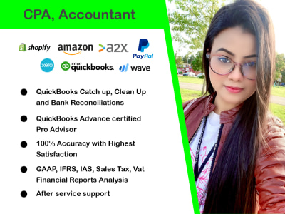 QuickBooks Catch up, Clean up, Bank Reconciliations and Bookkeeping