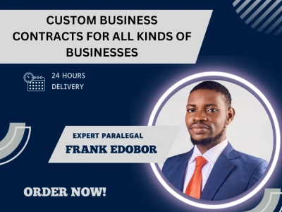 Any custom legal contract for your business