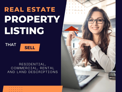 A unique real estate property listing description