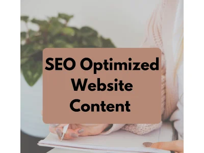 SEO optimized Website Content