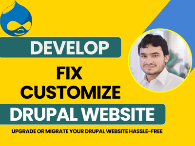 Drupal website or fix and update, modules and themes upgrade or migrate