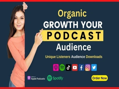 Organic Apple podcast Promotion for huge Downloads and Ratings