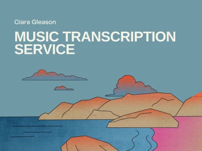 A music transcription in two weeks or less