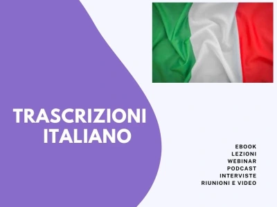 Italian Language Transcription and Recheck