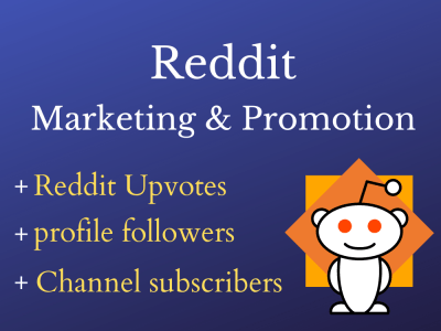Reddit followers, Reddit upvotes, Reddit Marketing and Promotion