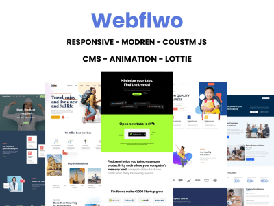 Convert Figma to Webflow, Develop Webflow Website Or Redesign