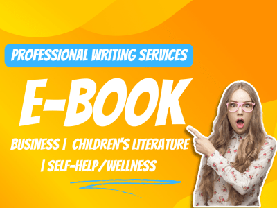 An E-Book for business, Children's literature and self-help/wellness