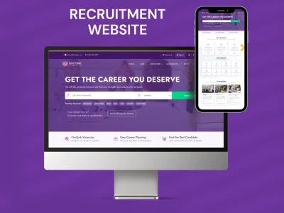 A Recruitment, Job Board Website, Agency Website, Staff Hiring Website