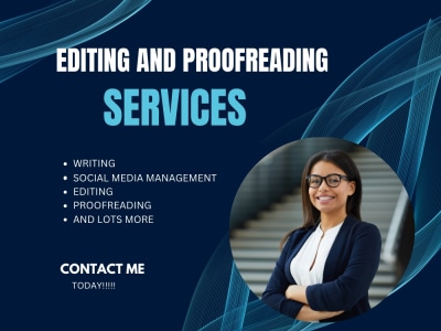 High Quality and Professional Proofreading and Editing Services