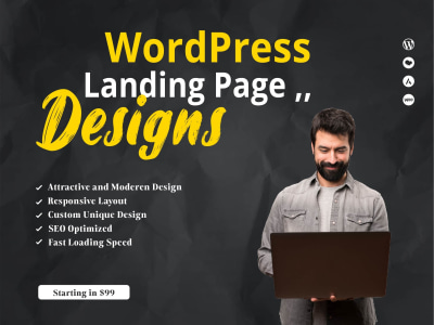 High-Converting Custom Landing Page Design for WordPress