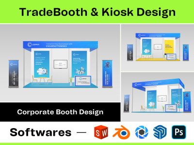 3D Design & Rendering for Kiosks, Trade Booths, and Exhibitions